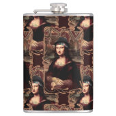 La Chola Mona Lisa Mexicaans Heupfles (Voorkant)