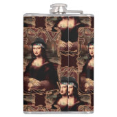 La Chola Mona Lisa Mexicaans Heupfles (Achterkant)