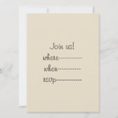 La Chola Mona Lisa Mexicaans Kaart (Achterkant)