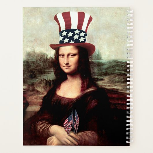 La Chola Mona Lisa Mexicaans Planner (Achterkant)