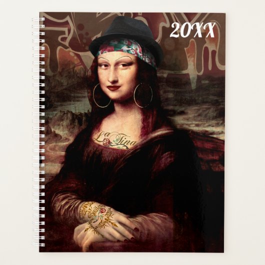 La Chola Mona Lisa Mexicaans Planner (Voorkant)