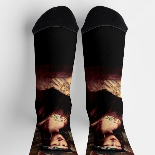 La Chola Mona Lisa Mexicaans Sokken (Top)