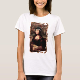 La Chola Mona Lisa Mexicaans T-shirt
