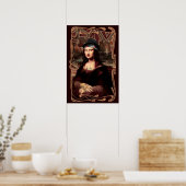 La Chola Mona Lisa Poster (Keuken)
