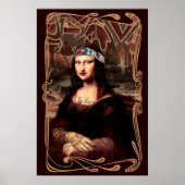 La Chola Mona Lisa Poster (Voorkant)