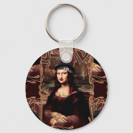 La Chola Mona Lisa Sleutelhanger (Voorkant)