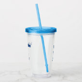 La Chouette Bleue Cafe Acryl Drinkbeker (Links)