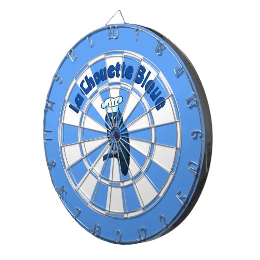 La Chouette Bleue Cafe Dartbord (Voorkant Rechts)