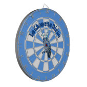 La Chouette Bleue Cafe Dartbord (Voorkant Links)