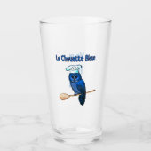 La Chouette Bleue Cafe Glas (Voorkant)
