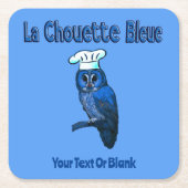 La Chouette Bleue Cafe Kartonnen Onderzetters (Voorkant)