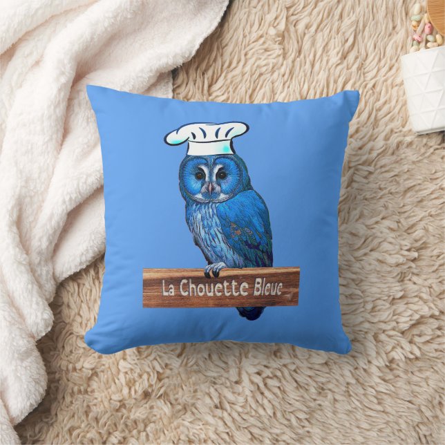 La Chouette Bleue Cafe Kussen (Deken)