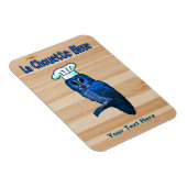 La Chouette Bleue Cafe Magneet (Rechterzijde)