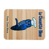 La Chouette Bleue Cafe Magneet (Horizontaal)