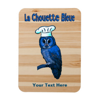 La Chouette Bleue Cafe Magneet