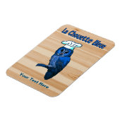La Chouette Bleue Cafe Magneet (Linkerzijde)