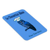 La Chouette Bleue Cafe Magneet (Rechterzijde)