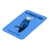 La Chouette Bleue Cafe Magneet (Linkerzijde)