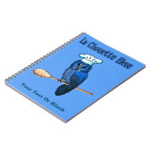 La Chouette Bleue Cafe Notitieboek (Linkerzijde)