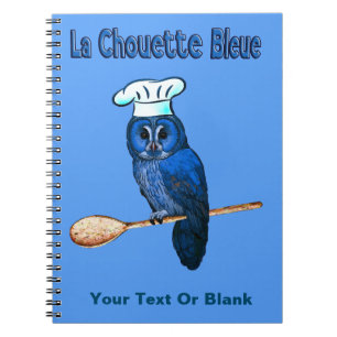 La Chouette Bleue Cafe Notitieboek
