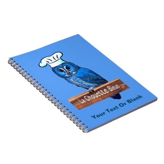 La Chouette Bleue Cafe Notitieboek (Rechterzijde)