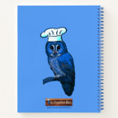 La Chouette Bleue Cafe Notitieboek (Achterkant)