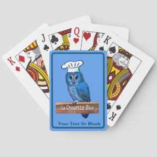 La Chouette Bleue Cafe Pokerkaarten