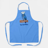 La Chouette Bleue Cafe Schort (Voorkant)