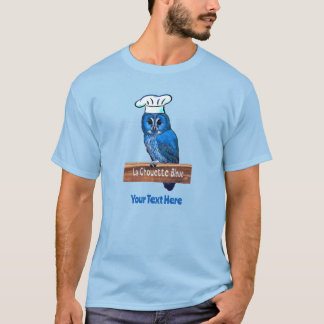 La Chouette Bleue Cafe T-shirt