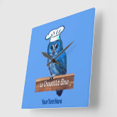 La Chouette Bleue Cafe Vierkante Klok (Hoek)