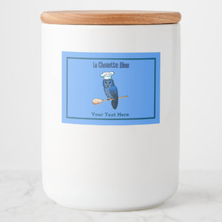 La Chouette Bleue Cafe Voedselcontainer Etiket