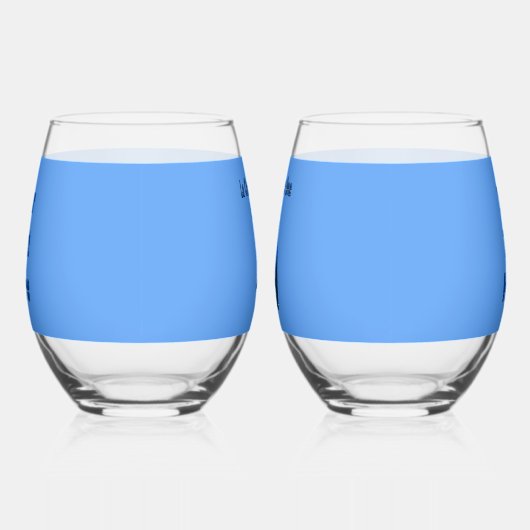 La Chouette Bleue Cafe Wijnglas Zonder Voet (Rechts)