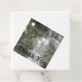 La Chute Waterfall in Forillon National Park Bedankjes Labels (In situ)