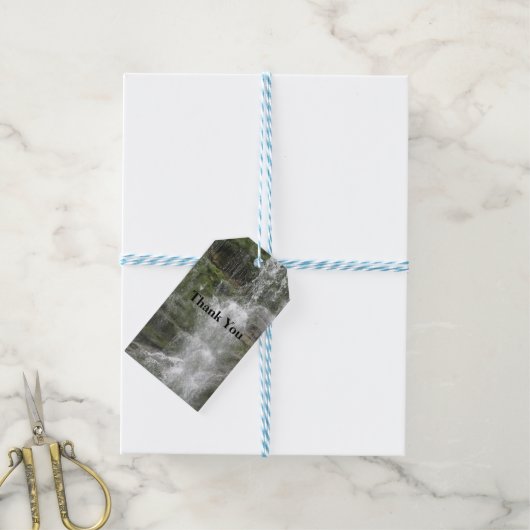 La Chute Waterfall in Forillon National Park Cadeaulabel (Met Touw)