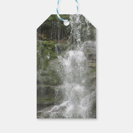 La Chute Waterfall in Forillon National Park Cadeaulabel (Achterkant)