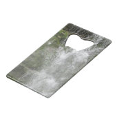 La Chute Waterfall in Forillon National Park Creditkaart Flessenopener (Achterkant Gekanteld)