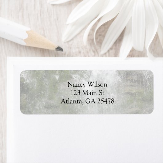 La Chute Waterfall in Forillon National Park Etiket (Insitu)