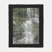 La Chute Waterfall in Forillon National Park Fleece Deken (Voorkant)