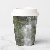La Chute Waterfall in Forillon National Park Papieren Bekers (Achterkant)