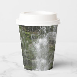 La Chute Waterfall in Forillon National Park Papieren Bekers