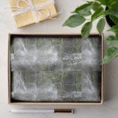 La Chute Waterfall in Forillon National Park Tissuepapier (Geschenk)