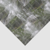 La Chute Waterfall in Forillon National Park Tissuepapier (Detail)