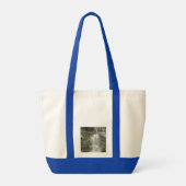 La Chute Waterfall in Forillon National Park Tote Bag (Achterkant)