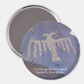 La Cieneguilla Petroglyf Magneet (Voorkant / Achterkant)