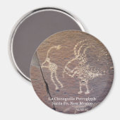 La Cieneguilla Petroglyf Magneet (Voorkant / Achterkant)