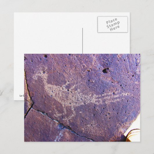 La Cieneguilla Petroglyph Site Santa Fe Briefkaart (Voorkant / Achterkant)