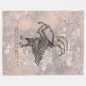 La Cieneguilla Petroglyph Site Santa Fe Fleece Deken (Voorkant (Horizontaal))