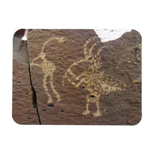 La Cieneguilla Petroglyph Site Santa Fe Magneet (Horizontaal)