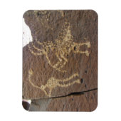 La Cieneguilla Petroglyph Site Santa Fe Magneet (Verticaal)