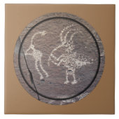 La Cieneguilla Petroglyph Site Tegeltje (Voorkant)